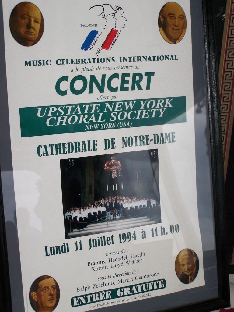 Notre-Dame Concert Flyer