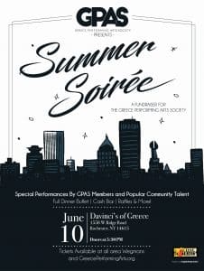 GPAS Summer Soiree Ad Poster