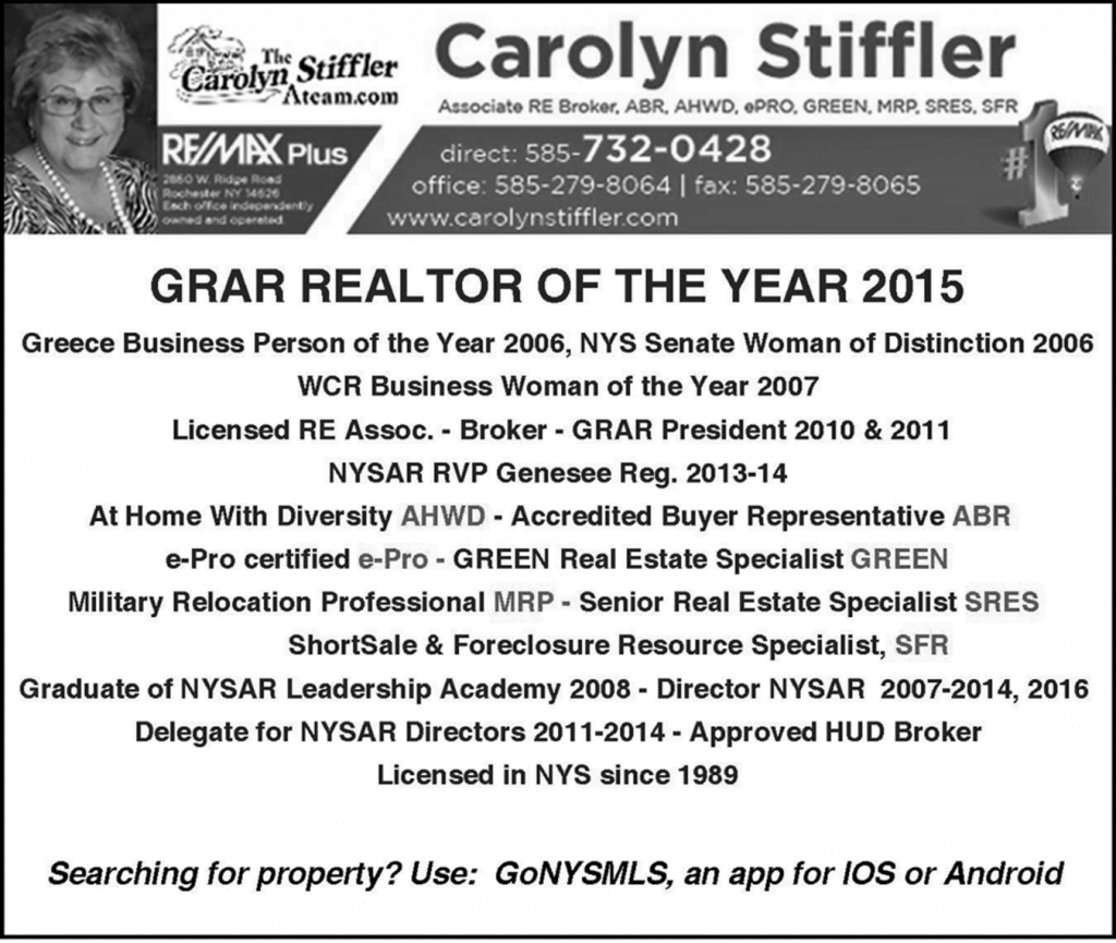 Carolyn Stiffler Ad
